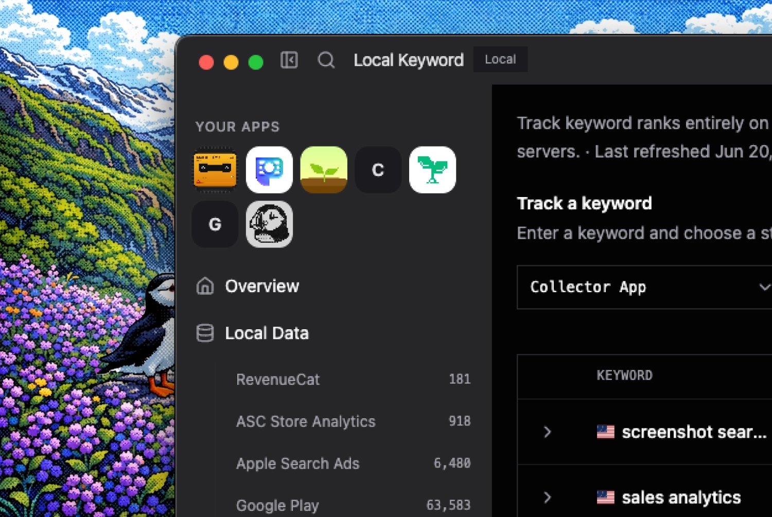 Appeeky Desktop — unified workspace for all your app data